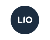 LIO logo small size on a white background