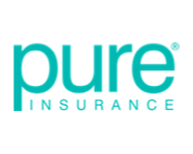 Pure Insurance logo green color